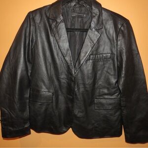 Zara Black Sport Coat with Notched Lapel